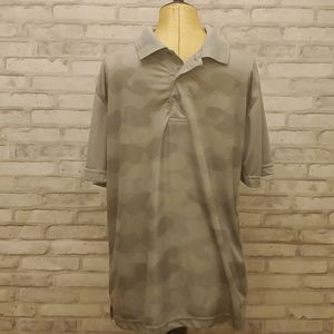 Fourcast performance camo golf shirt size Medium